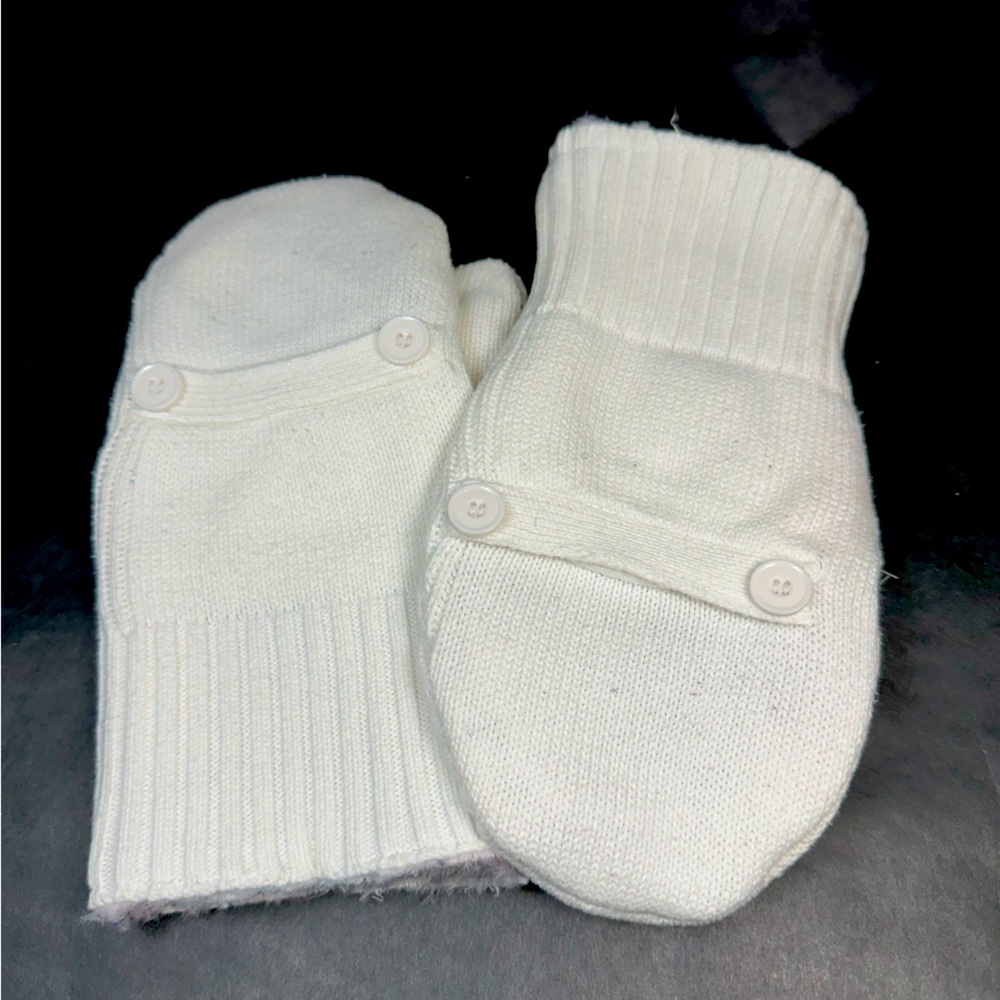 Plush Fleece-lined Mittens